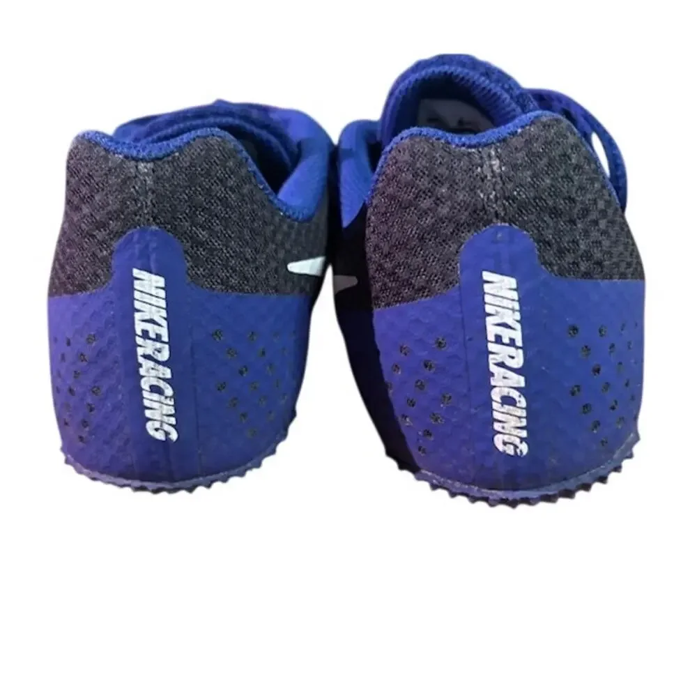 Nike Zoom Rival S 8 Track Spikes Mens 11 Blue White 806554-441 Bag Key Extras